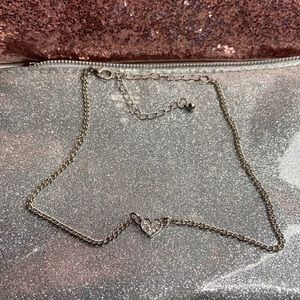 Choker heart necklace